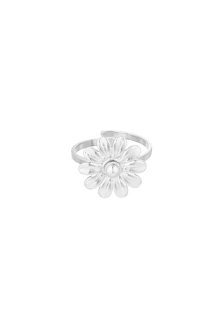 zilveren ring blossom bliss